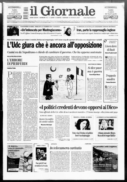 Il giornale : quotidiano del mattino